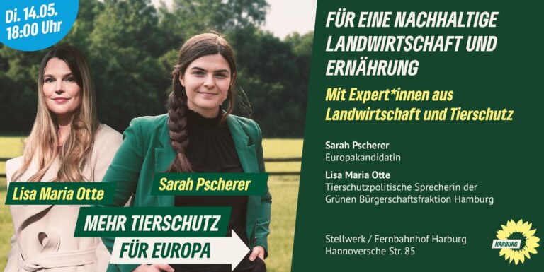 Mehr Tierschutz für Europa – Für eine nachhaltige Landwirtschaft und Ernährung 